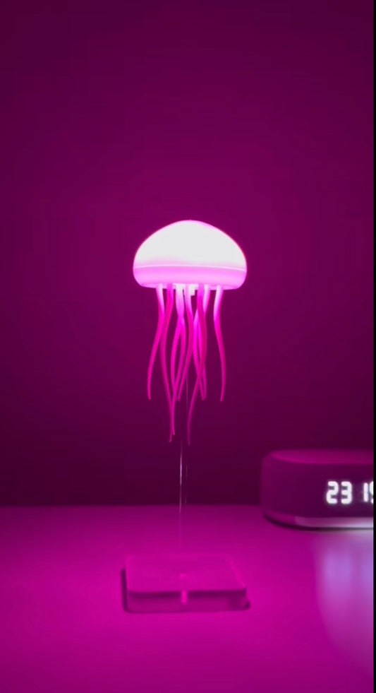 JellyMood — LED Jellyfish Lamp with Dancing Tentacles & RGB Glow