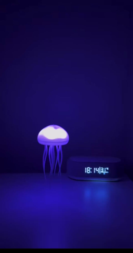 JellyMood — LED Jellyfish Lamp with Dancing Tentacles & RGB Glow